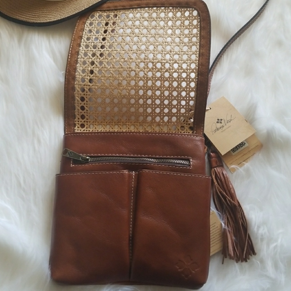 NWT Patricia Nash Summer Mexico Leather Crossbody_4